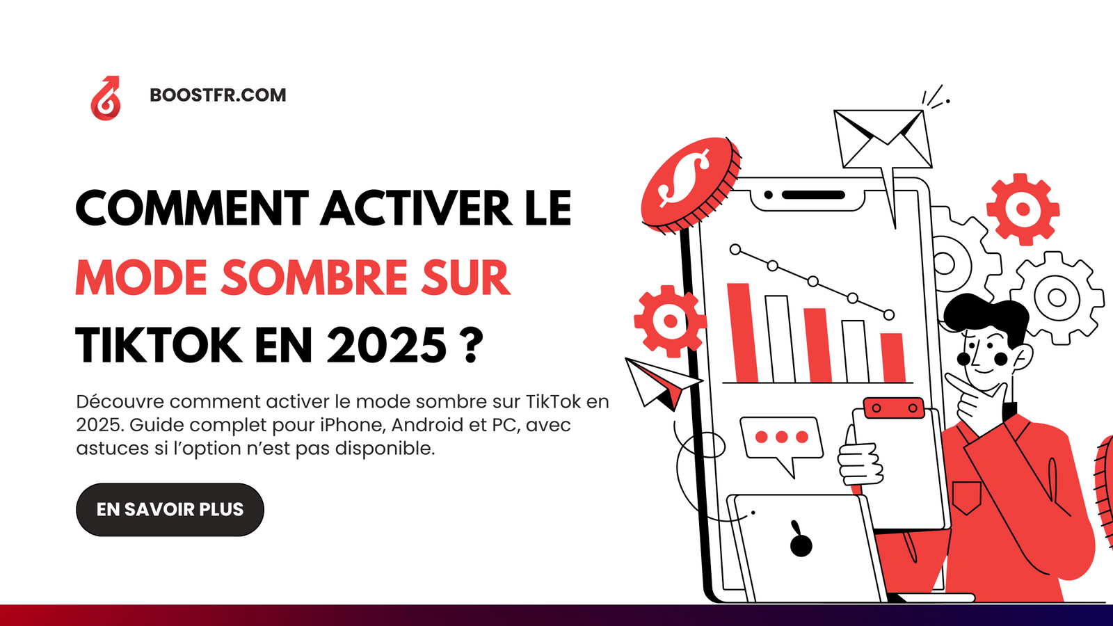Comment activer le mode sombre sur TikTok en 2025