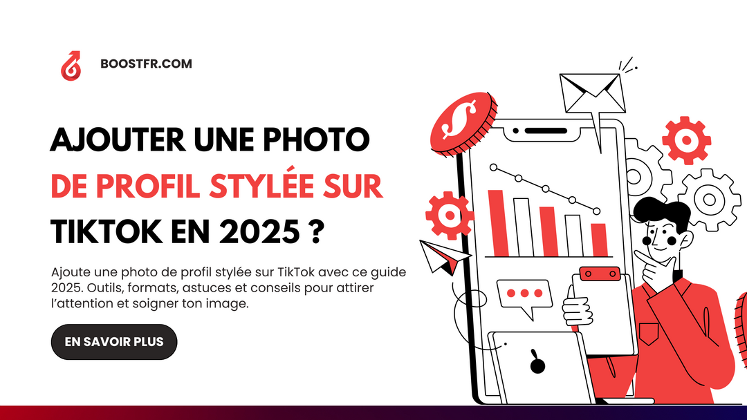 Ajouter une photo de profil stylée sur TikTok.