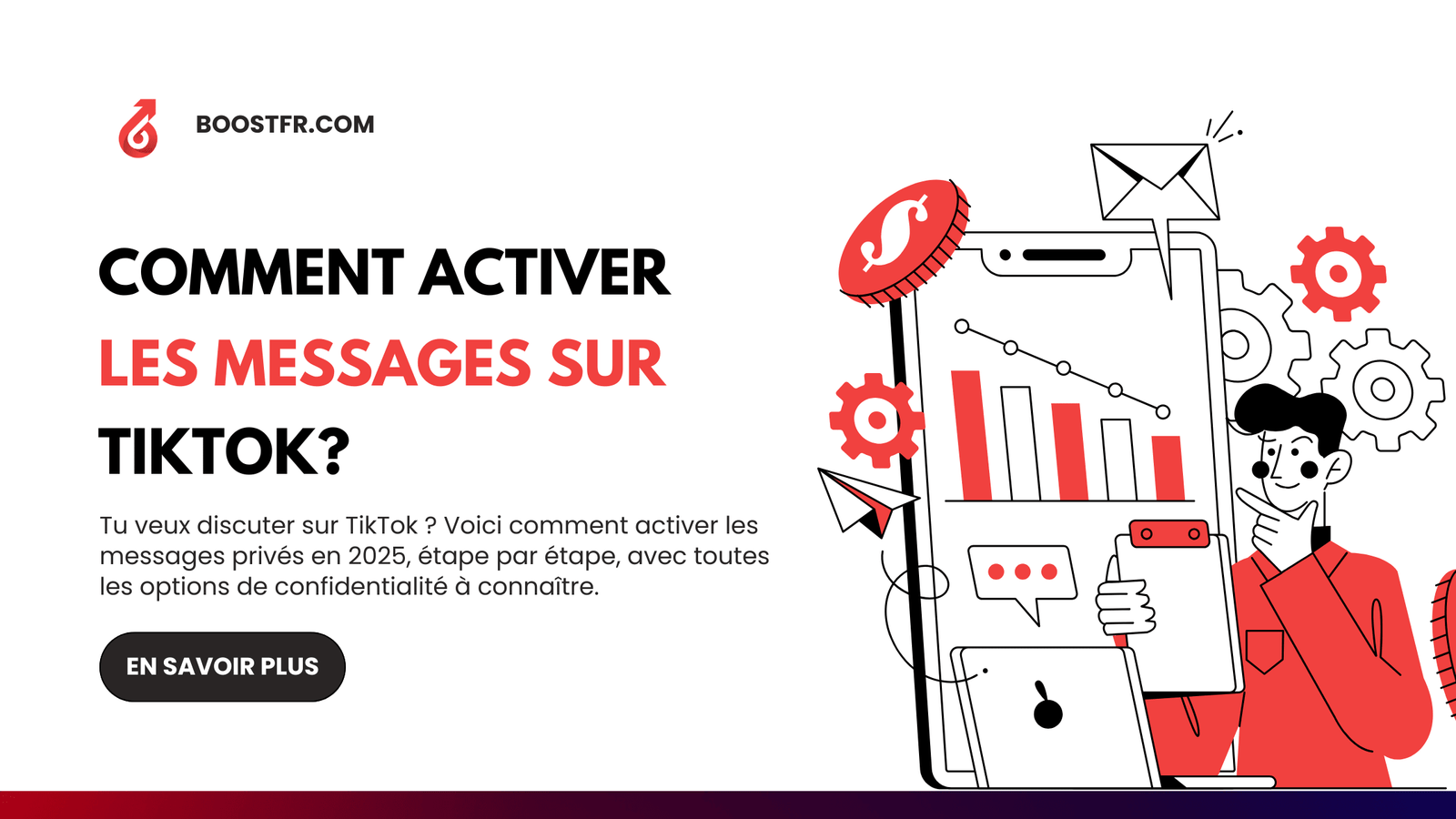 Comment activer les messages sur TikTok