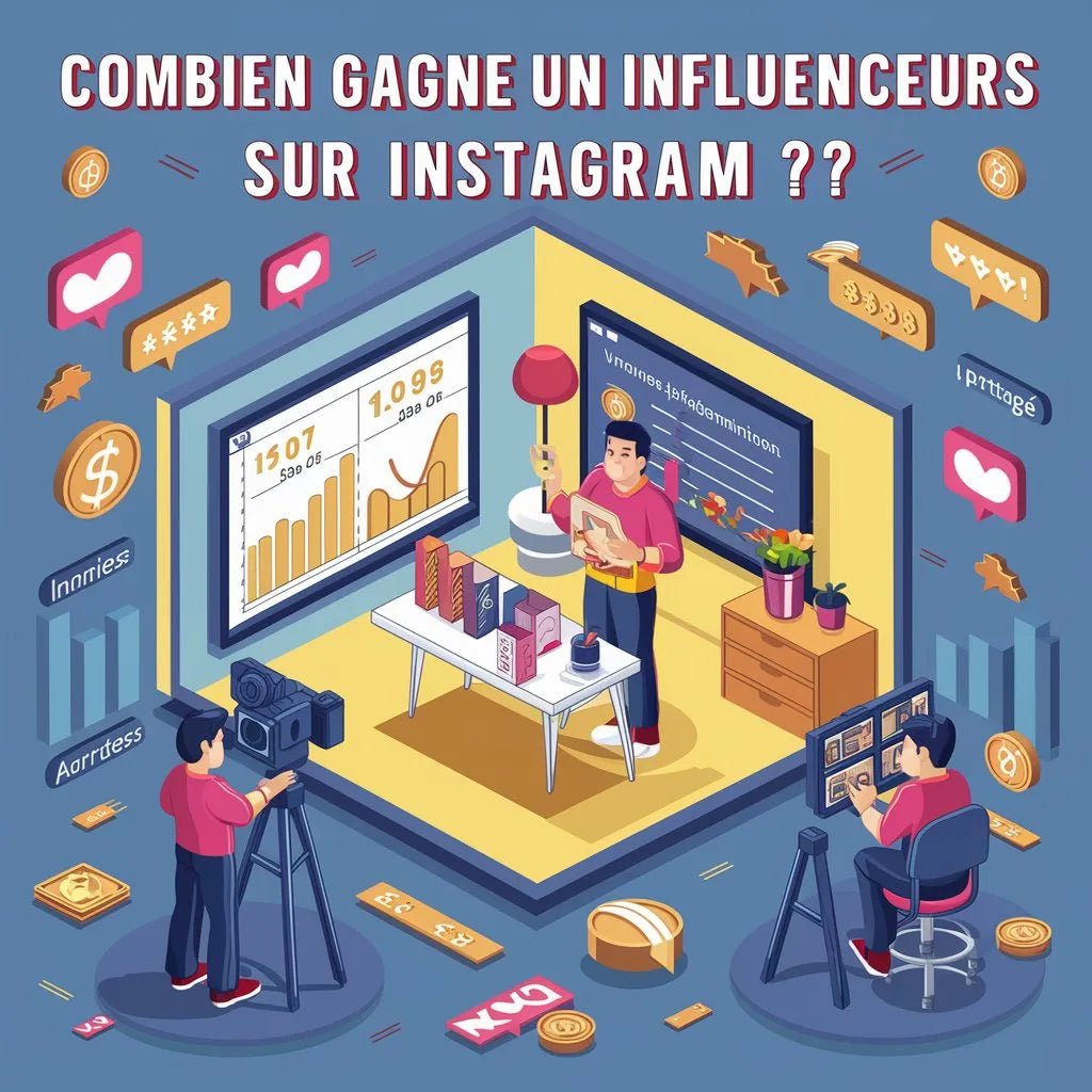 Combien gagne un influenceur sur Instagram ? - Agence BoostFR