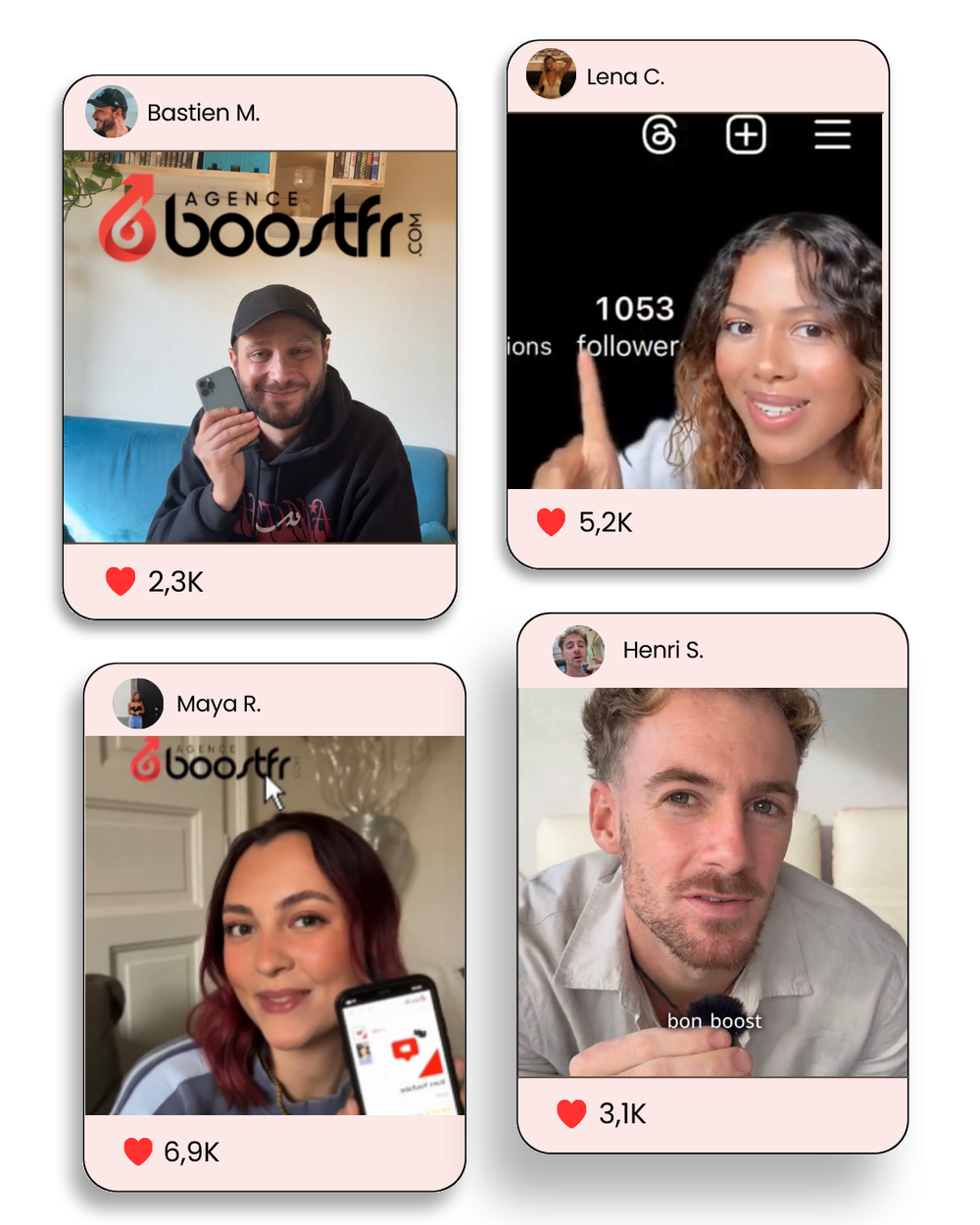 Vues réels et vidéos Instagram
